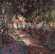 The Garden in Flower Claude Monet